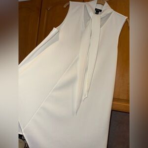 Alfani Elegant White Sleeveless Dress